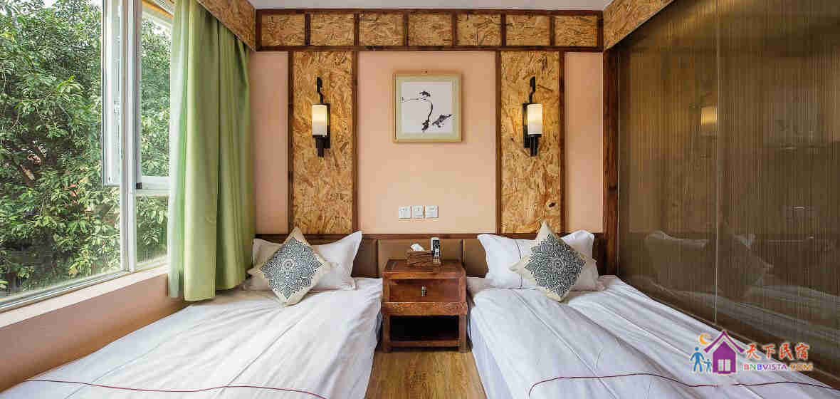 相依庭园榻榻米双床间