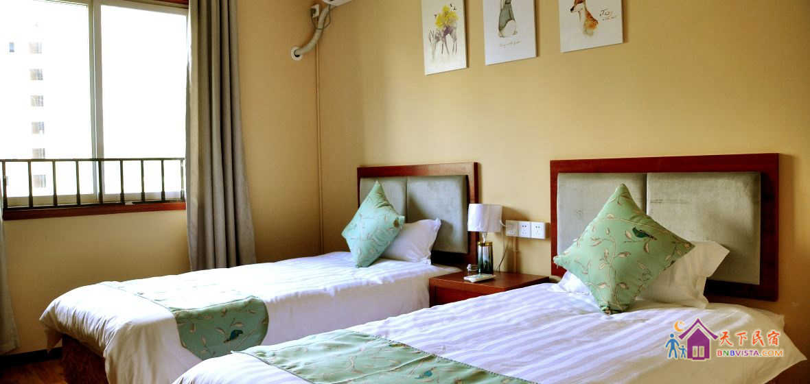 城景阳光双床间(公共卫浴)