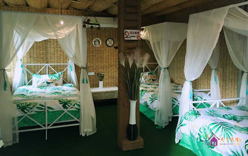 花园独卫三人间