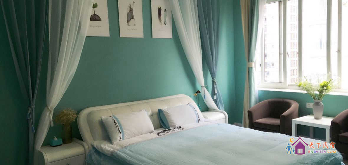 地中海风情大床房