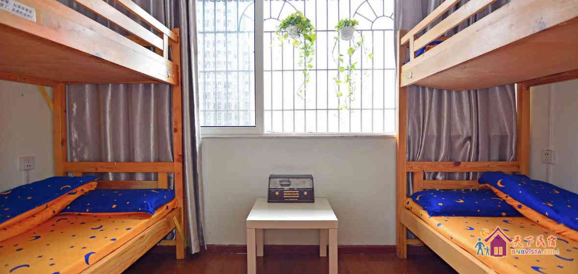 溪亭日暮江景六人间(床位)