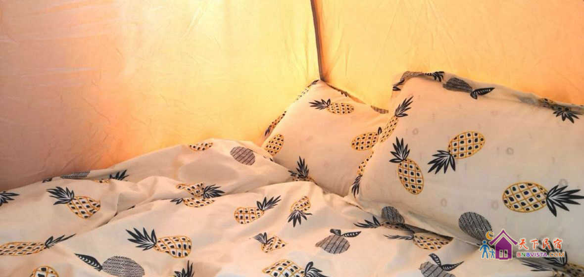 舒适宽敞双人帐篷房(无窗)