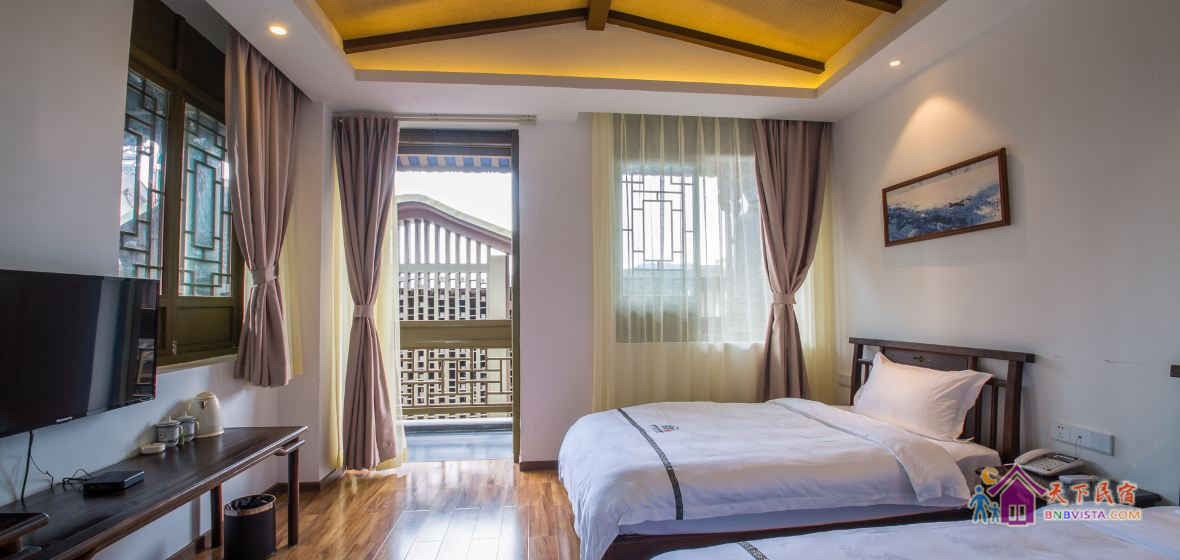 景观双床房