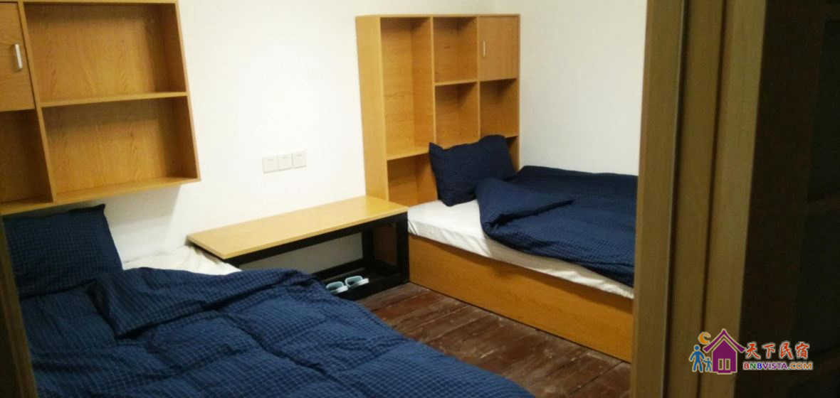 普通日式双床房(无窗)(公共卫浴)