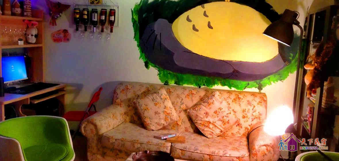 大厅双人沙发大床房(床位)