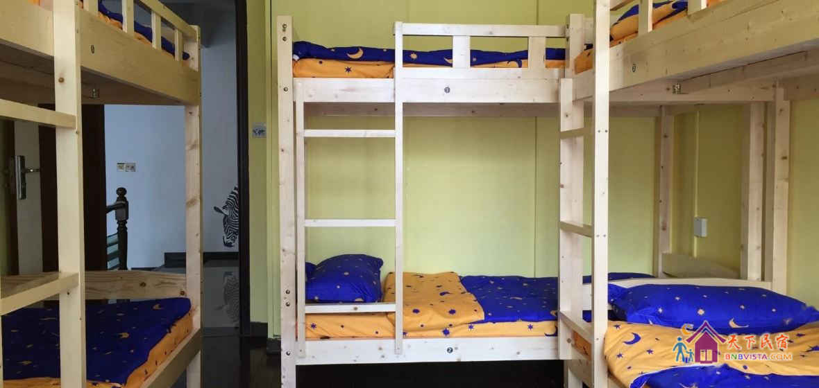 Hey goodnight女生阳台景观六人房