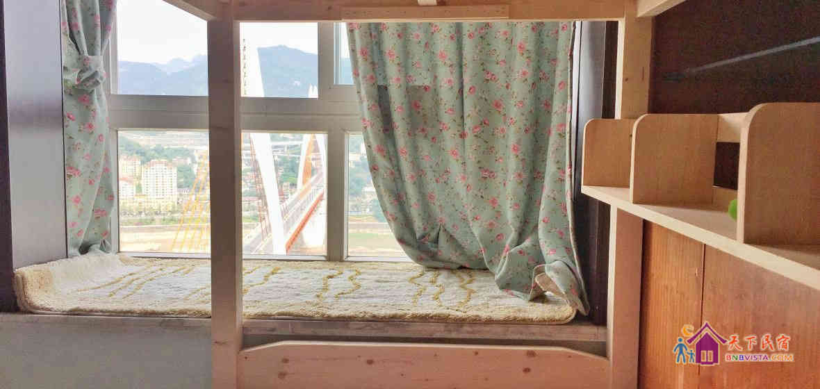 全江景女生双人间床位房