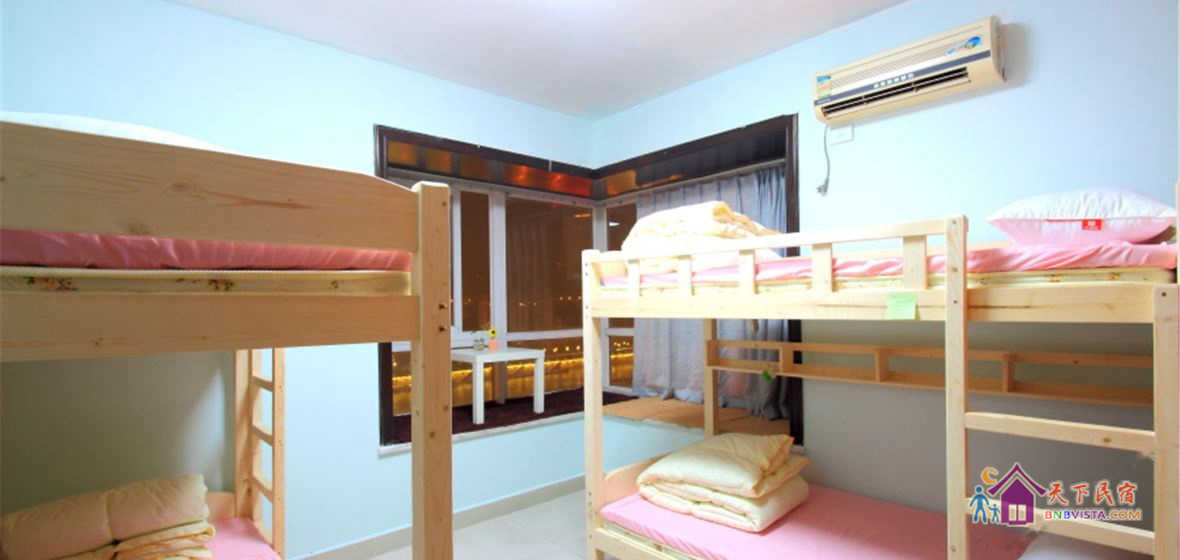 全江景女生四人床位间