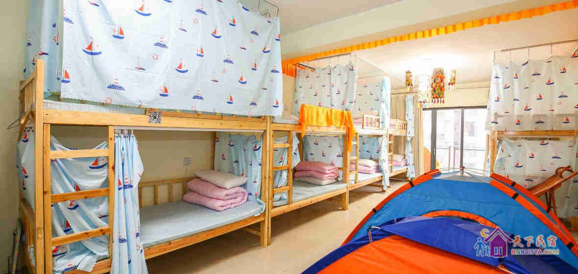 全江景大阳台独卫多人间(床位)