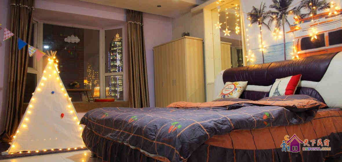 暖心夜景大床房