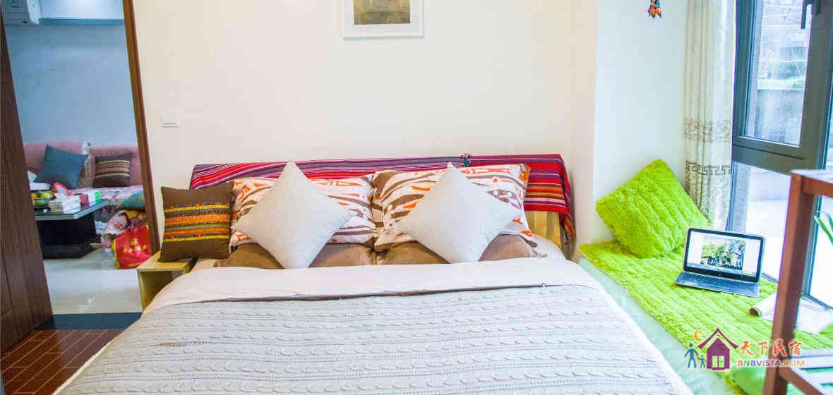 温馨家居式两卧室大套房