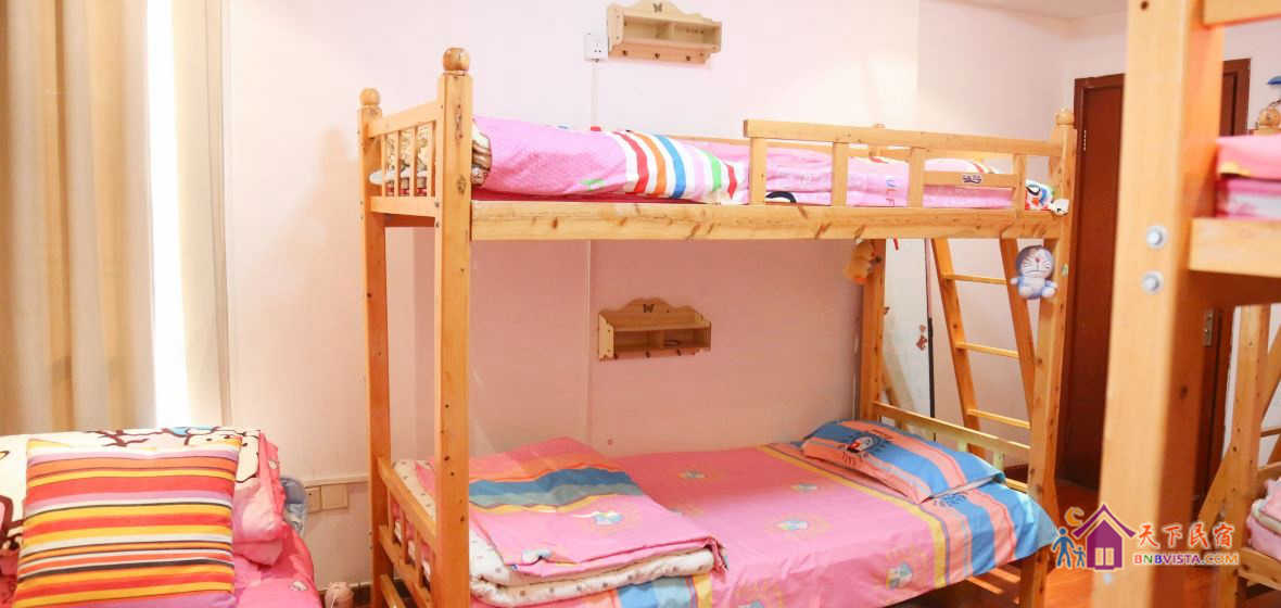 男生大阳台视野江景6人间