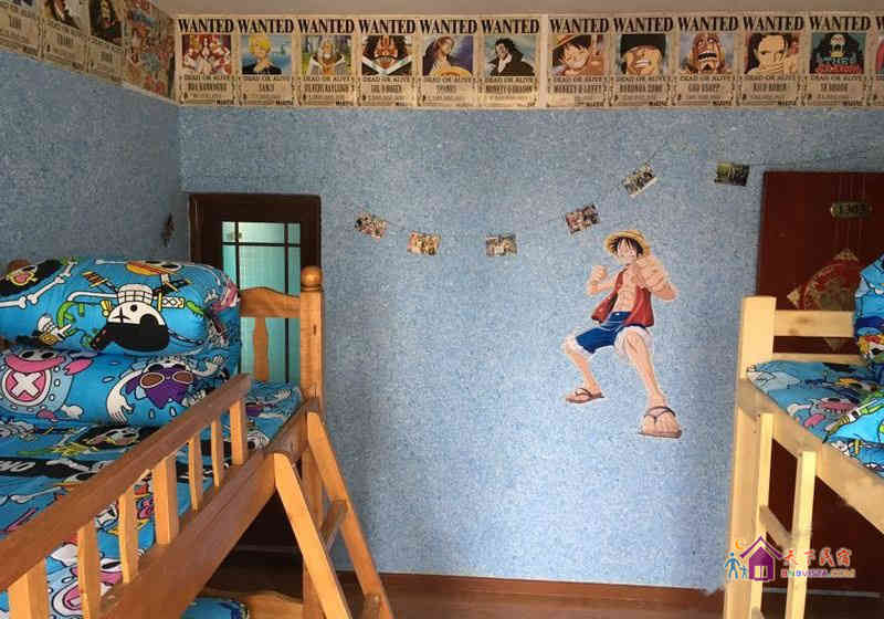 海贼王主题四人间