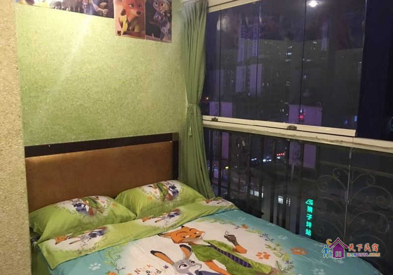 疯狂动物城大床房