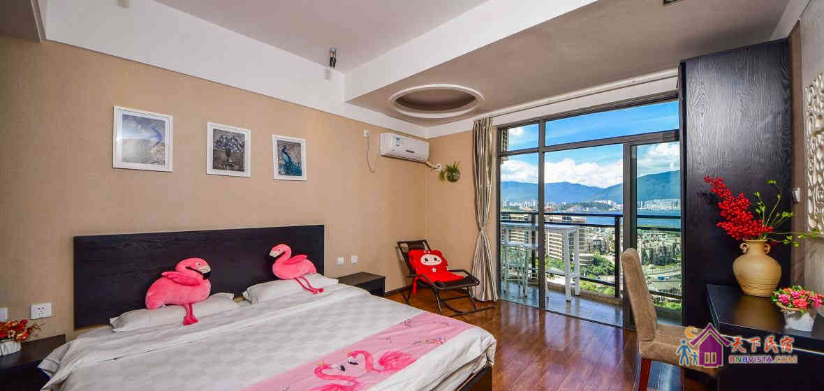 金梭一叶帆海景大床房