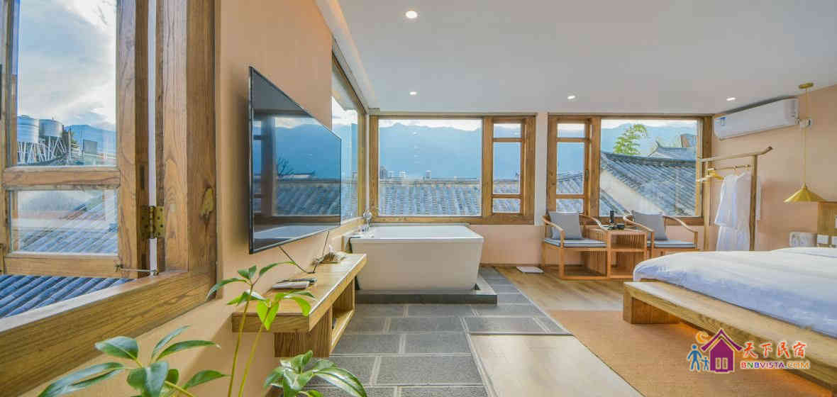 全智能180度苍山山景房