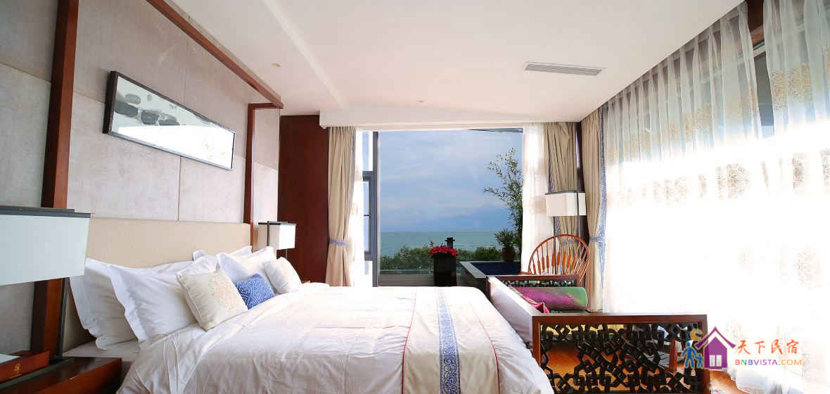 二号院夕阳露台海景套房