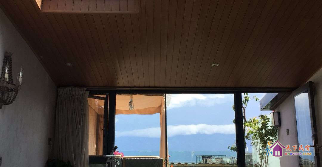 一号院豪华星空阳台海景大床房