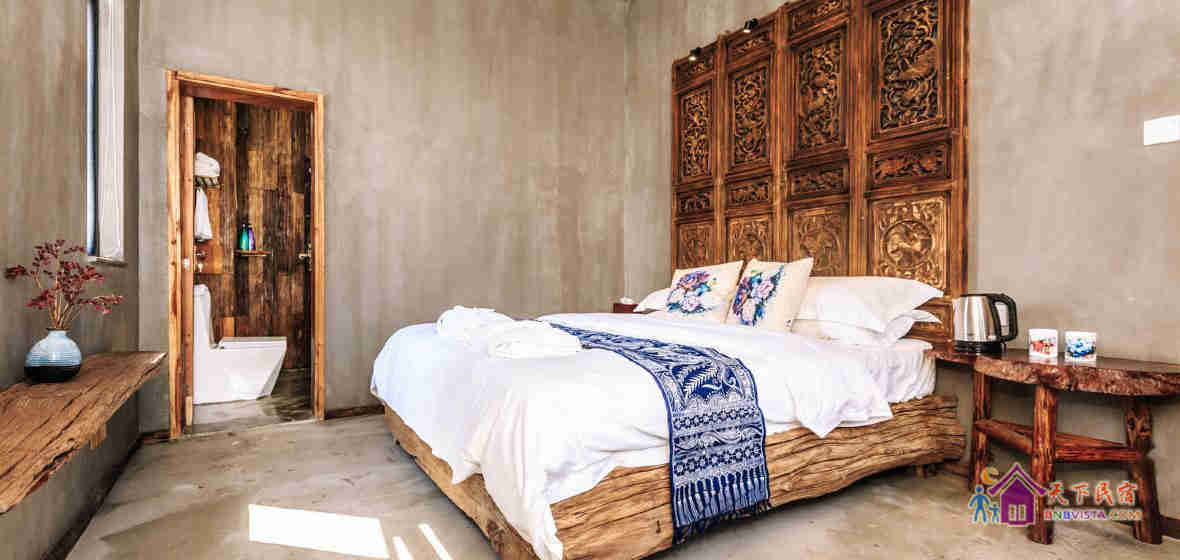 主题民宿大床房爱之蔓