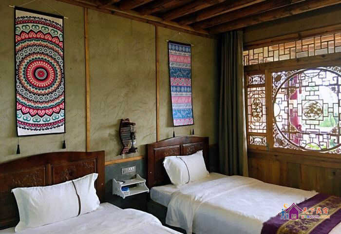 凡响之家园景双床房