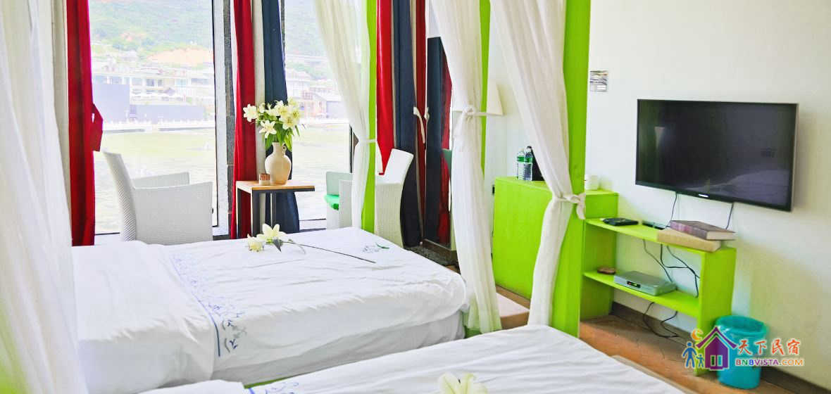 2号院隐于·玉几岛传世海景180度海景双床房