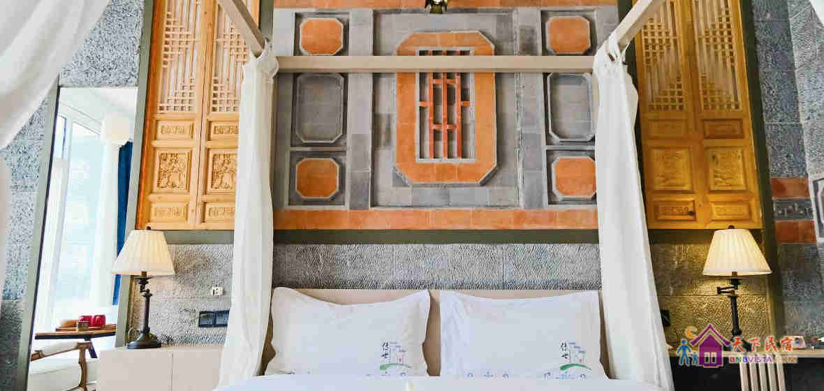 2号院隐于·玉几岛传世海景180度海景大床房