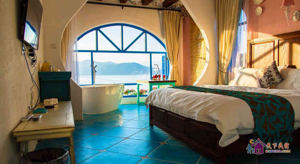 薄荷观海大床房