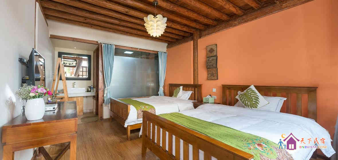 3号院复古双床房