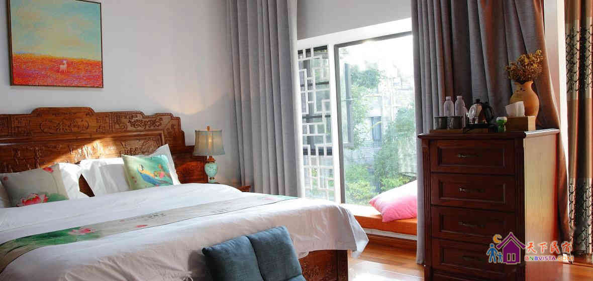 橘颂景观阳光大床房