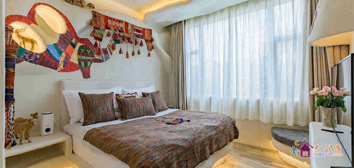 紫藤宝屋温馨大床房