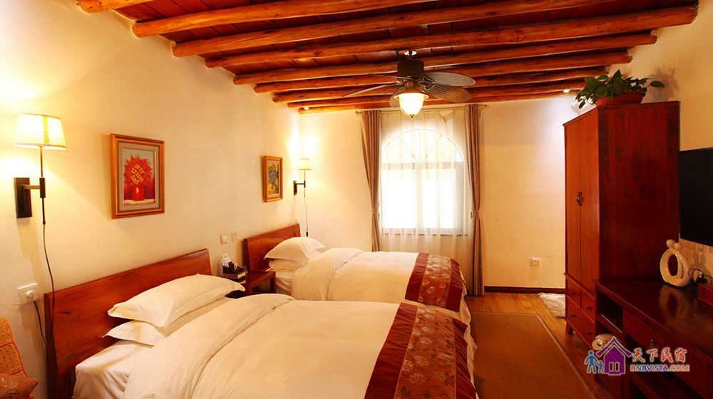 庭院全景双床房