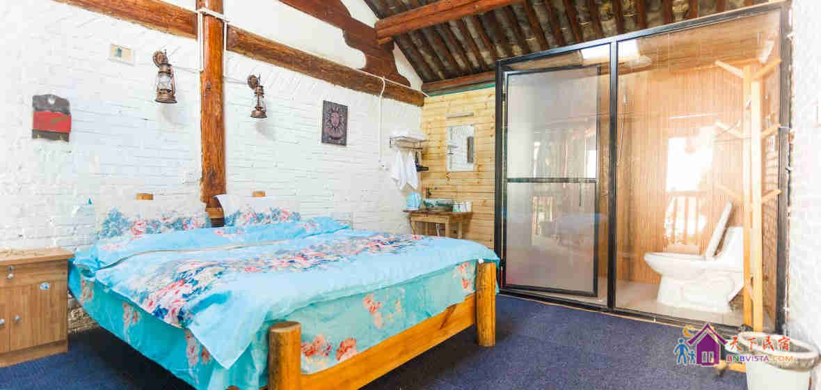 老木屋星空大床房