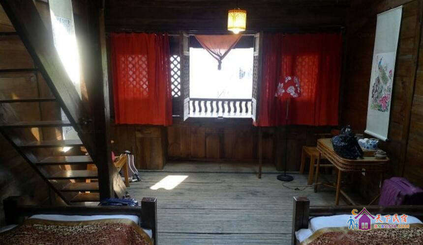 二楼双层双床套房