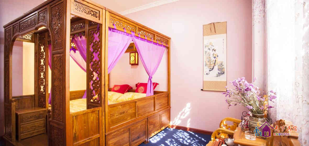 绵绵长乐雕花大床房