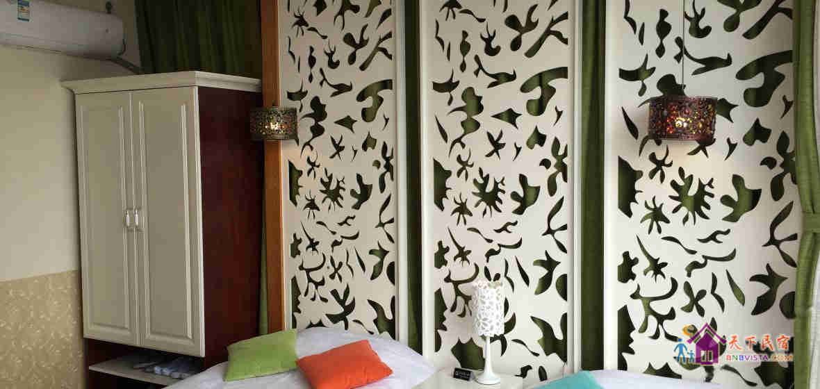 3楼韩式侧海景标间