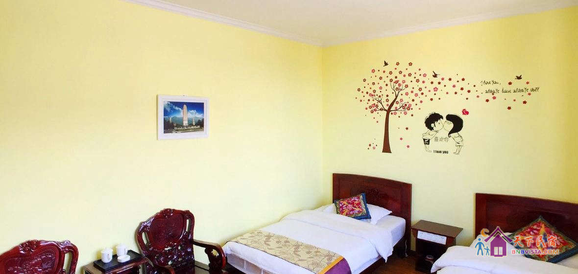 苍山观景三人间