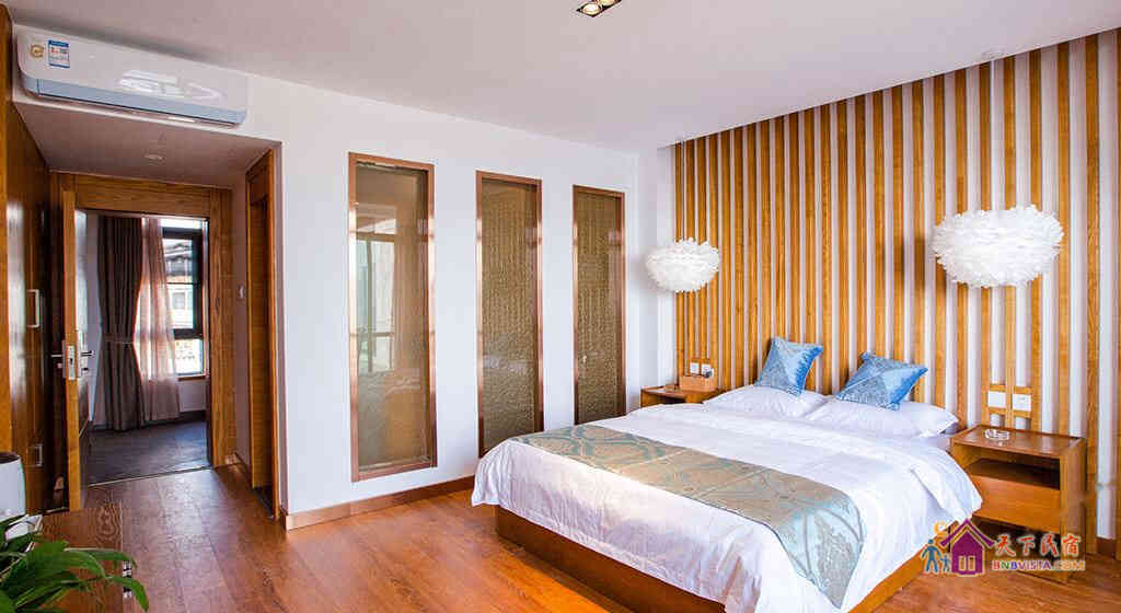 舒适全景观海大床房