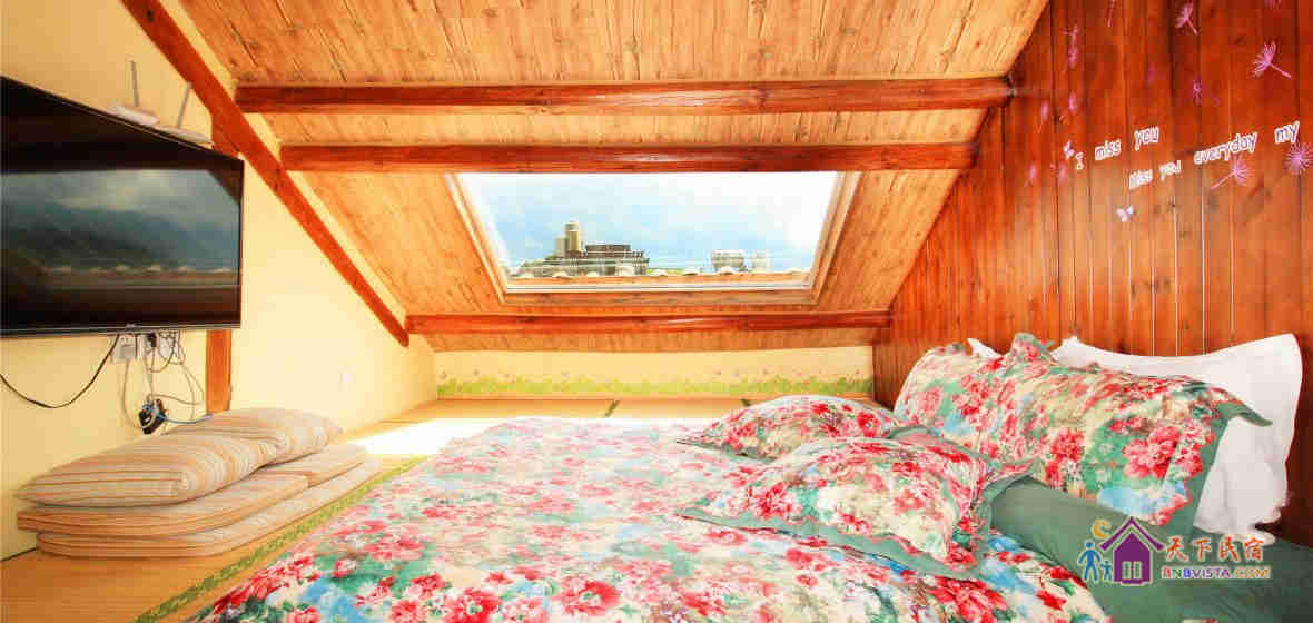 庭院海景星空榻榻米房