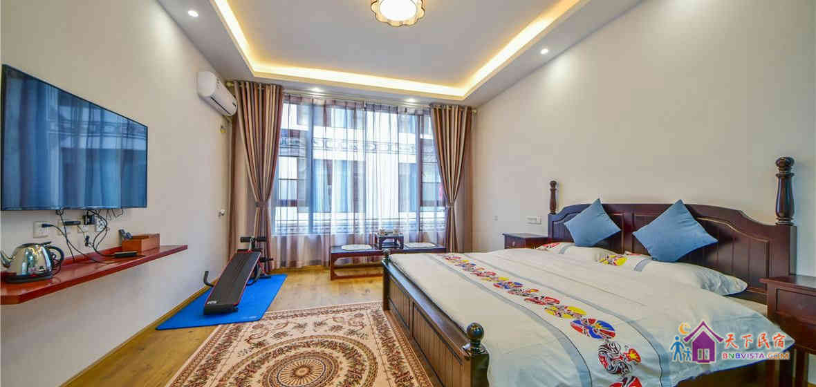 美式庭院大床房