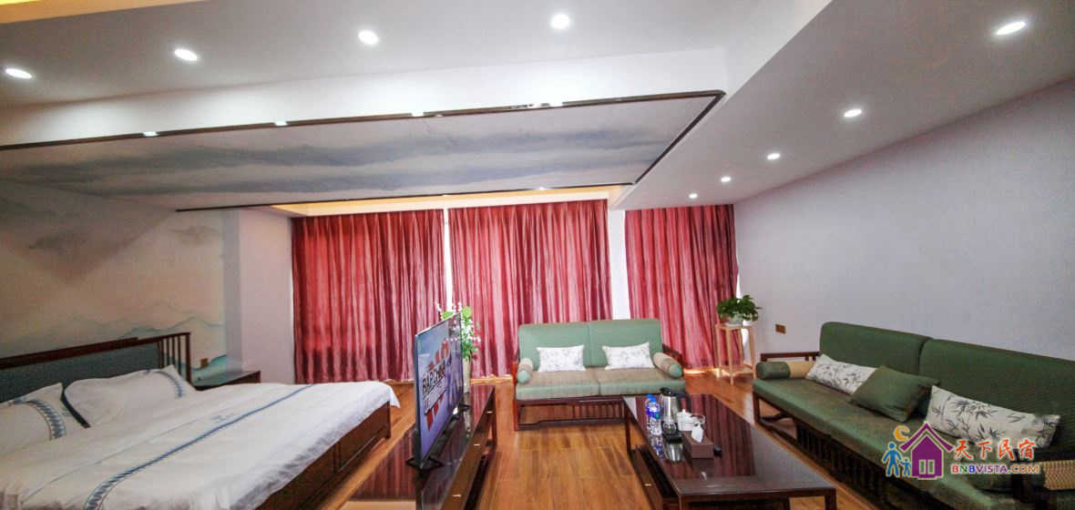 榆花轩豪华山景套房