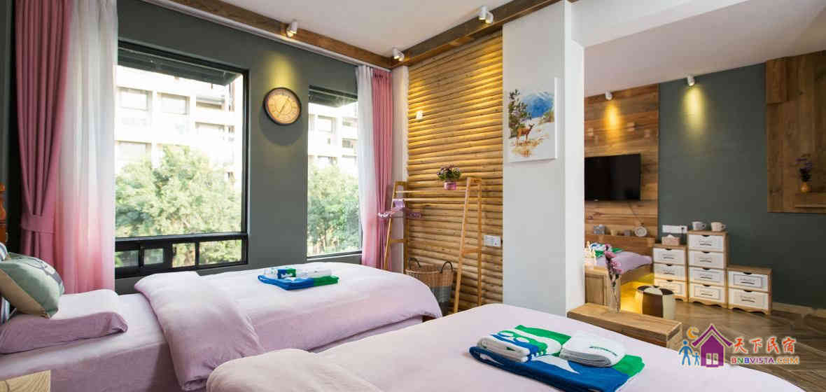 豪华海景大厅家庭房