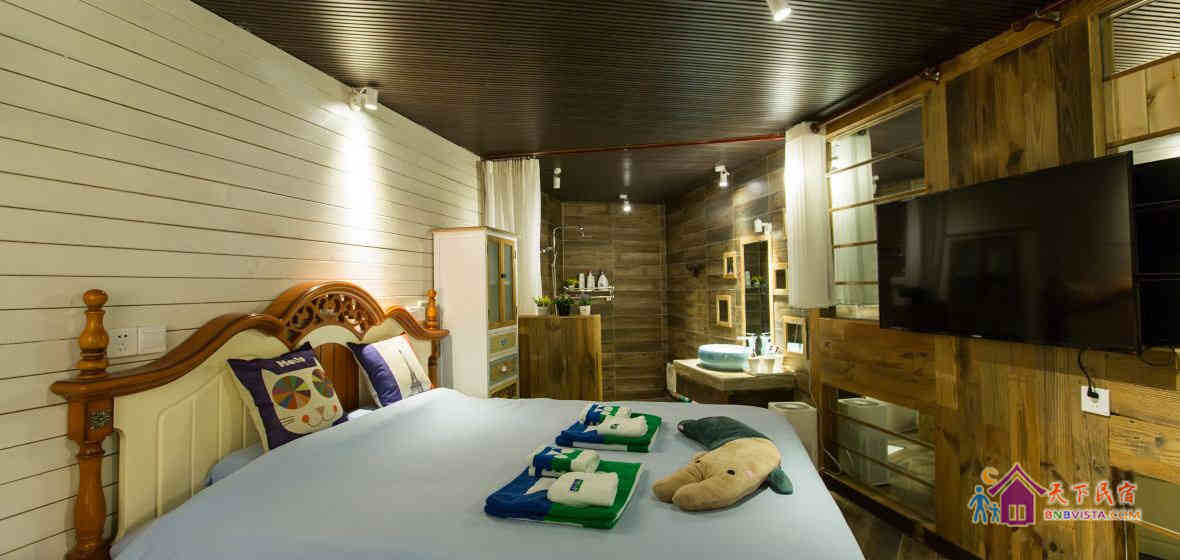 独立小院大床房