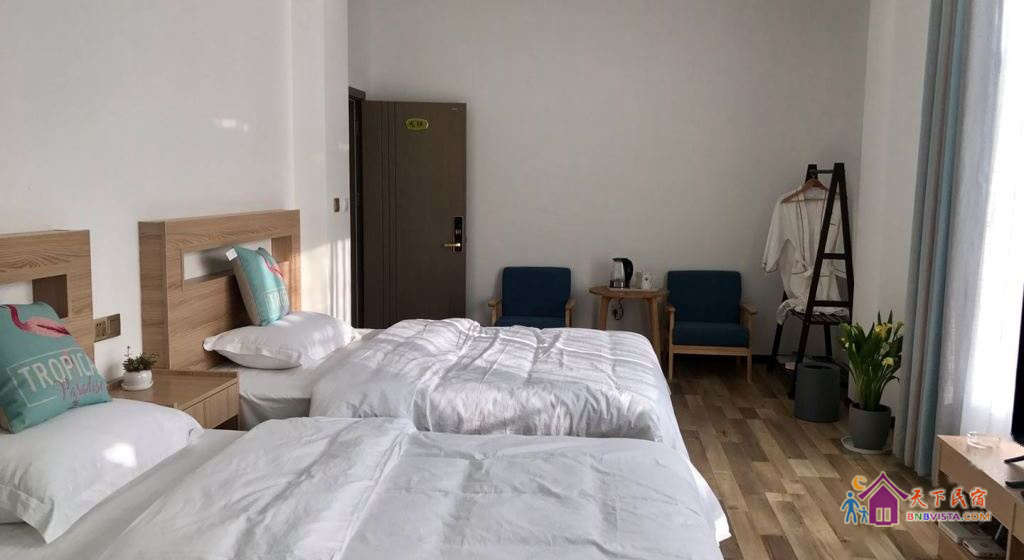 海棠双床家庭套房