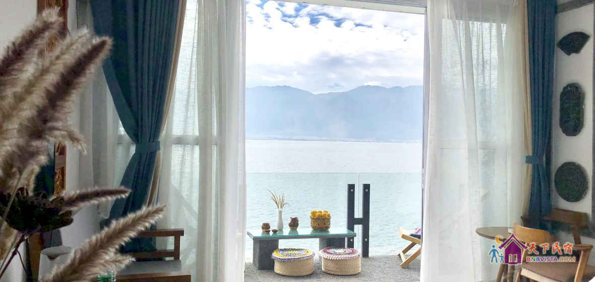 180度全海景亲水阳台大床房A