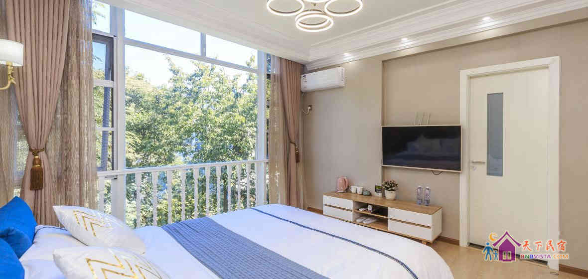 北欧风格园景房