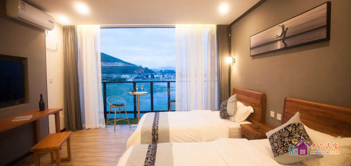 全海景露台双床房