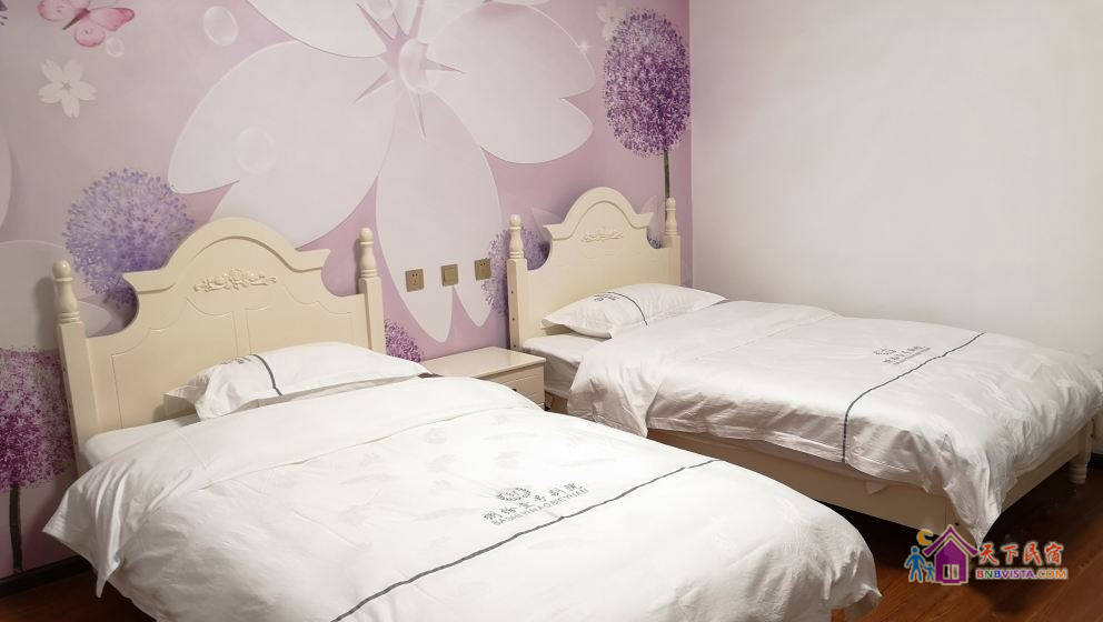 田园风光主题双床房