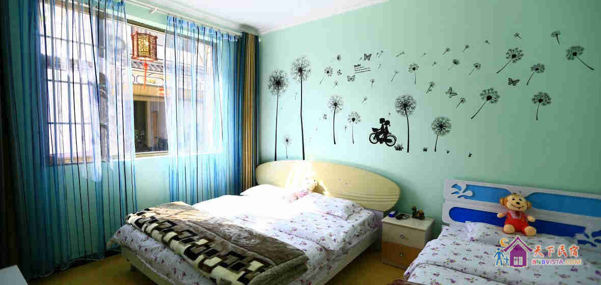 田园牧歌家庭房