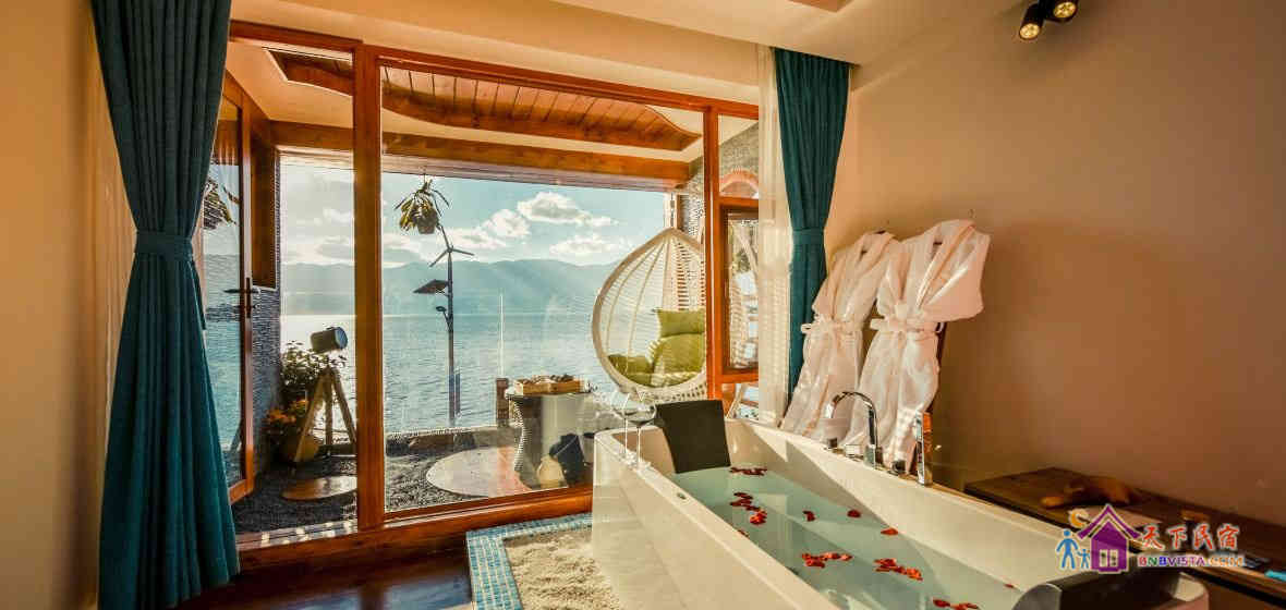 情缘尘烟海景音乐小套房