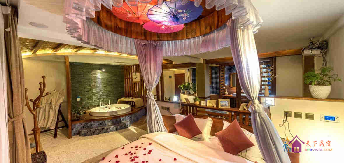 情缘相遇海景音乐大套房